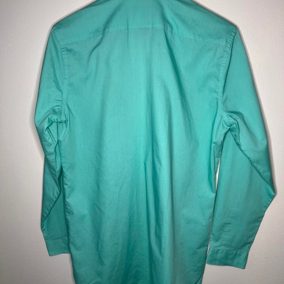 Classic turquoise button down shirt - Picture 3 of 4